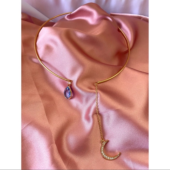 Myth X Dream Jewelry - 💕Last oneCrescent moon Open Choker Necklace